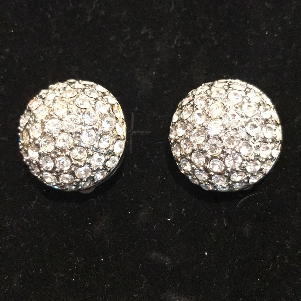 Cabouchon clip on earrings